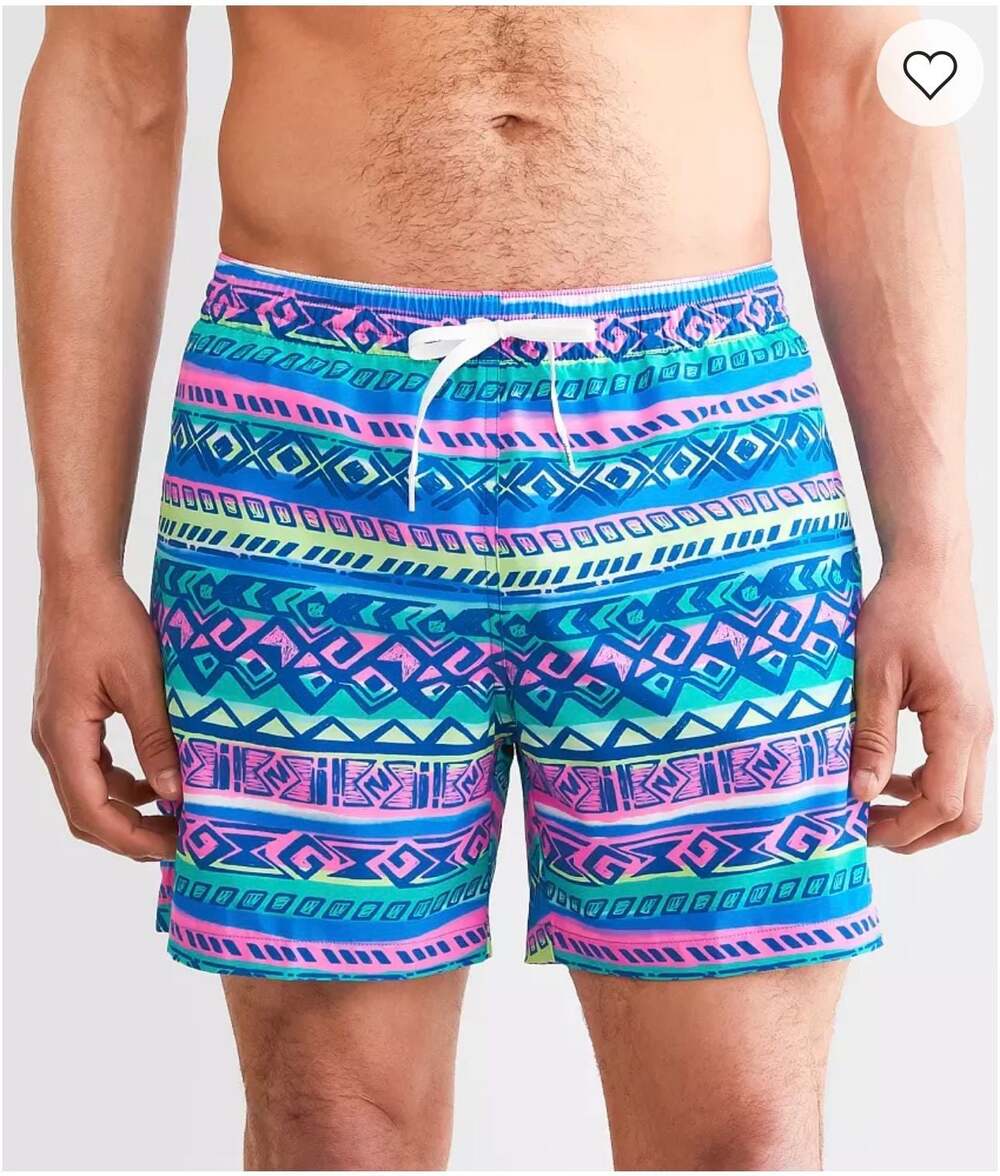 Chubbies The Retronators 5.5 Inch Stretch Swim Trunks Board Shorts Large